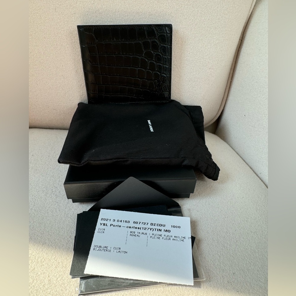 YSL wallet